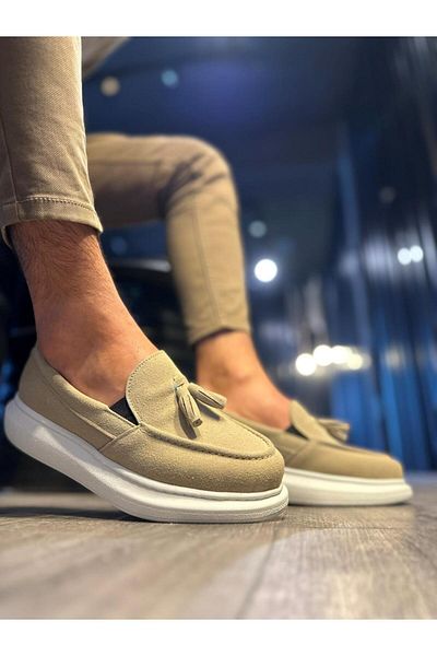 K&A Casual Sports Classic Shoes Mink Suede