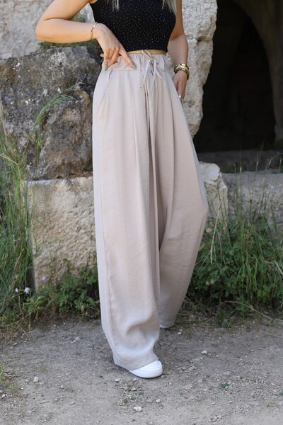 bytugcekaya Широкі штани з еластичним поясом