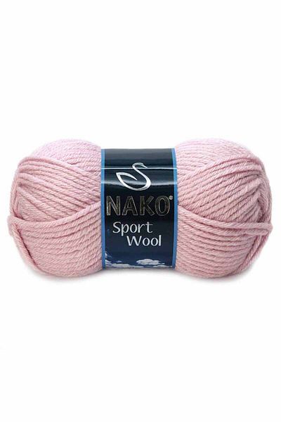 NAKO Sport Wool El Örgü Ipi Pudra 10639