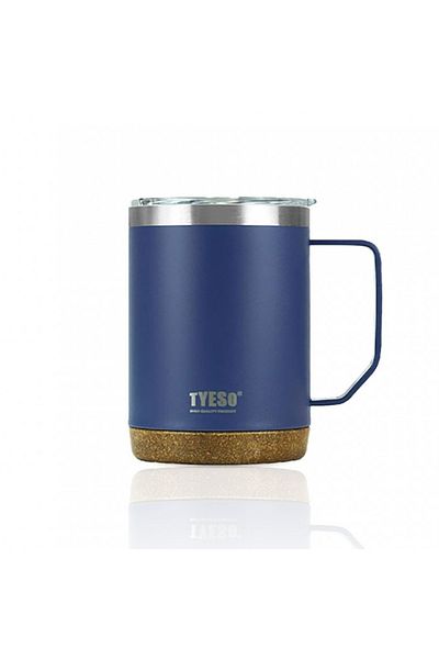 Tyeso Venus Mug Vakumlu Paslanmaz Çelik Termal Kapaklı 530ml Mavi