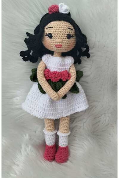 Toyscity Asya Bebek Organik Örgü Oyuncak