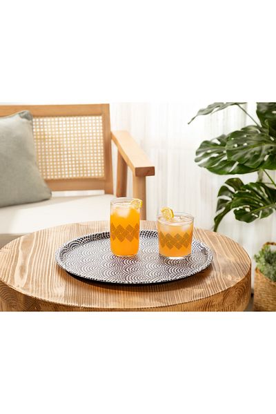 Madame Coco Rêve Bleu Baisse Round Tray