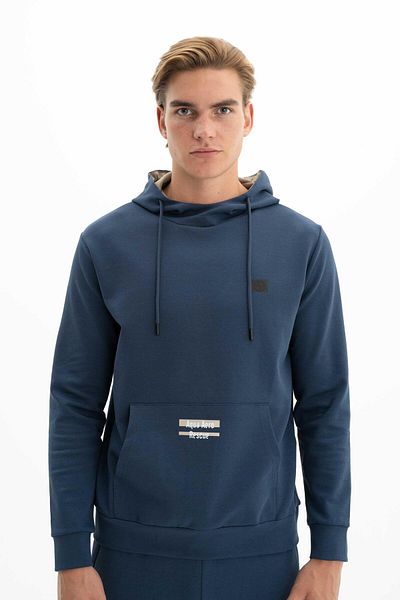 Arma Мъжки панталон Slim Fit с джоб кенгуру и суитшърт K26254987701