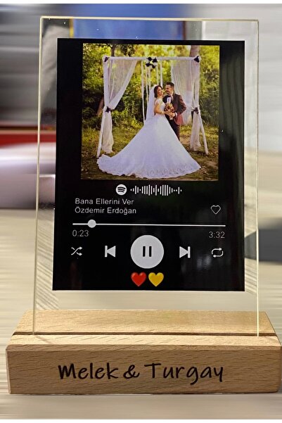 Şah-Mat Kişiye Sevgiliye Özel Fotoğraflı, Sözlü ve Barkodlu Spotify Masaüstü ...