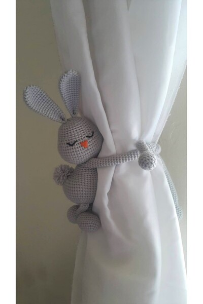 Toyscity Turuncu Burun Tavşan Perde Tutucu (1 Adet)