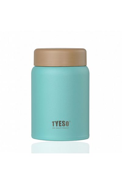 Tyeso Chief Anne Bebek Mama Vakumlu Termos Cep Boyu 280ml Yeşil
