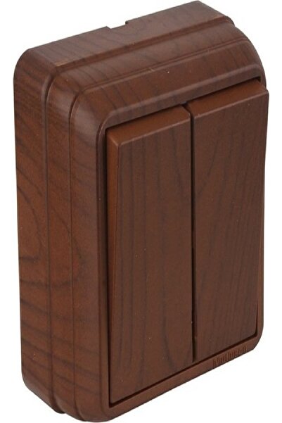 MAKEL Sıva Üstü Kömütatör Ceviz - 45403