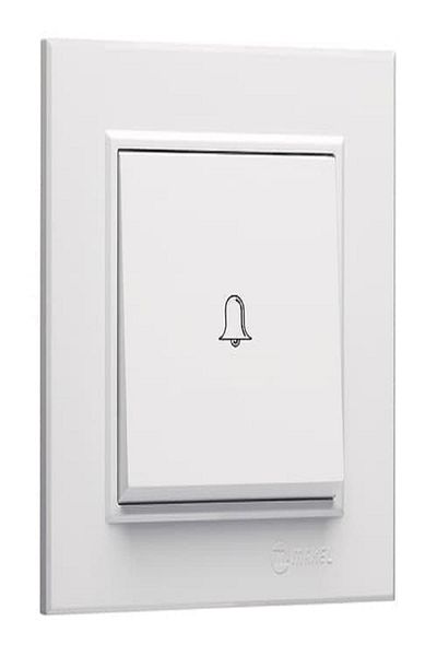 MAKEL Karea Bell White Module Cover Frame