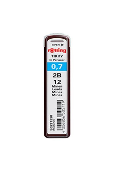 Rotring قلم رصاص عالي البوليمر Min 0.7 2B - تصميم بسيط وأنيق
