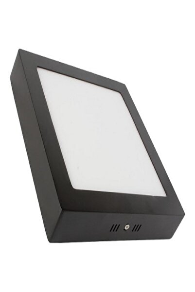 Lamptıme Sıva Üstü LED Panel Sensörlü Siyah 24W Kare 4000K 263438
