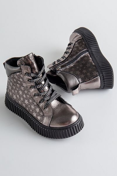 Mehmet Baran Genuine Leather Children's Boots Thermo Non-Slip Sole