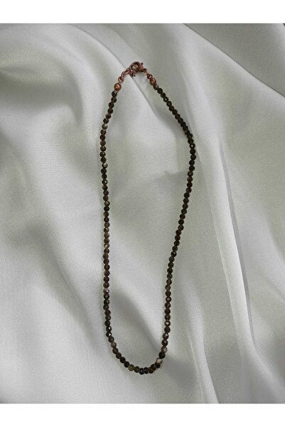 Doğaltaş Obsidyen Kolye