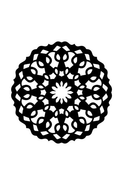 FARKSHP ملصق زهور موديل 10 اوتوماتيك جديد مقاس 30×30 سم
