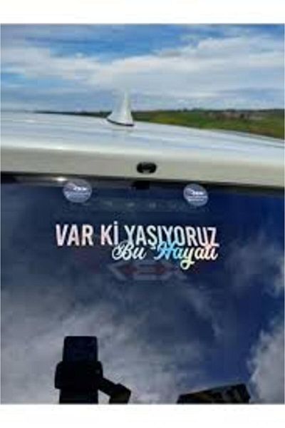 HARGE Hg Yes Ki We Live New Super Hologram Auto Sticker