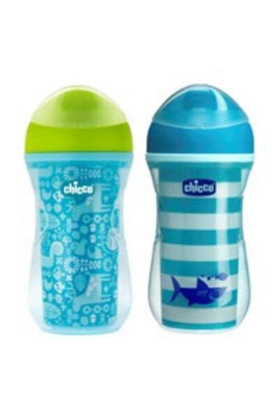 Chicco YEŞİL RENKLİ ISI YALITIMLI AKTİF BARDAK 14 AY+