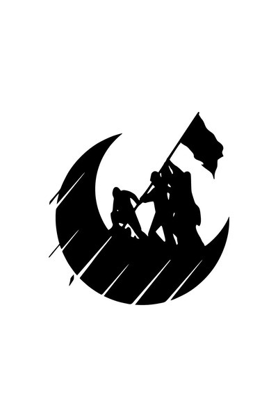 rez Flag Thorn Heroes Auto Custom New Sticker Black 30 X 30 cm