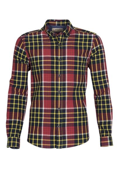 Arma Ανδρικό κίτρινο πουκάμισο Y9gkd1106