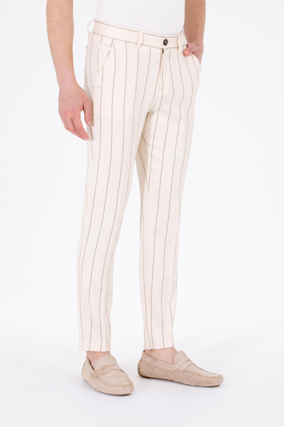 U.S. Polo Assn. Erkek Camel Kanvas Pantolon 50264283-VR015