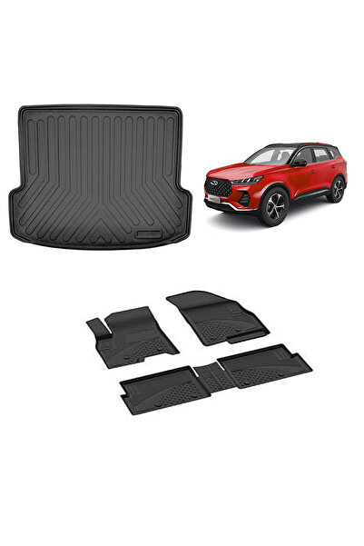 Sahler Chery Tiggo 7 Pro Sahler 4.5D Paspas ve Rizline 3D Bagaj Havuzu