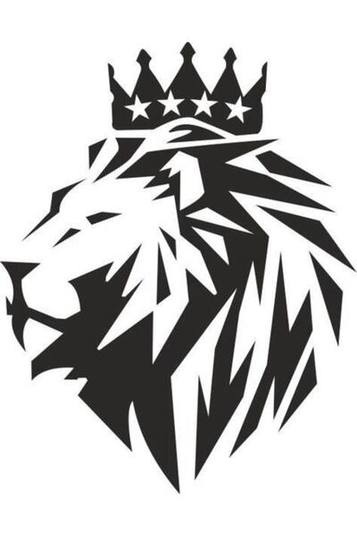 rez Lion Head Auto Special New Sticker 25 X 30 cm