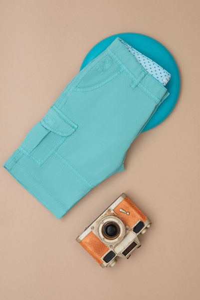 U.S. Polo Assn. Boy's Mint Woven Shorts 50264320-Vr090