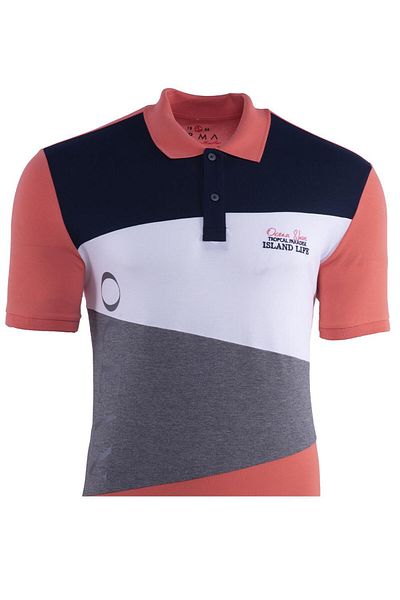 Arma Tricou portocaliu cu gât polo pentru bărbați Y 21374273501