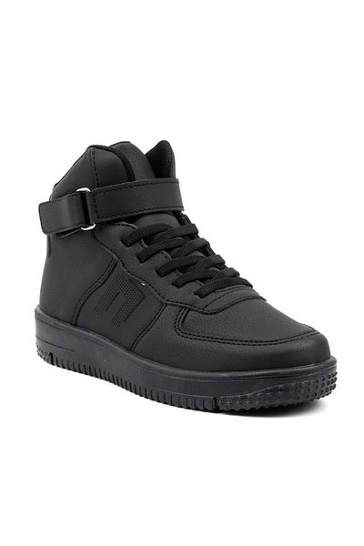 KCMN Pantofi de baschet pentru copii Glaxy Tall Beijing High Tops Cool Bigsters - negru
