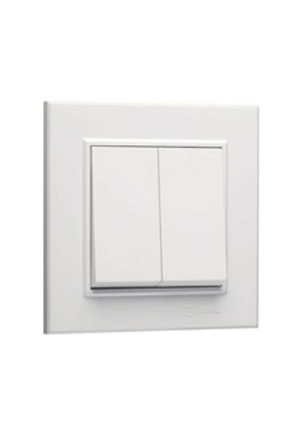 MAKEL إطار غطاء وحدة Karea Commutator الأبيض