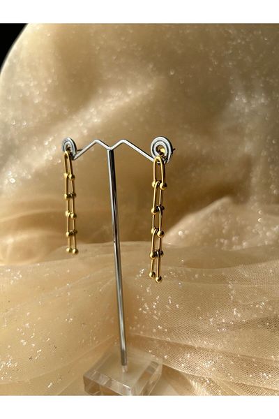 staınless steel Steel Earrings