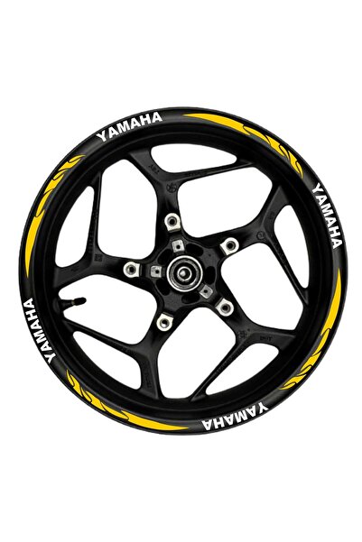 zyora Yamaha White with Orange Reflective Claw Strip