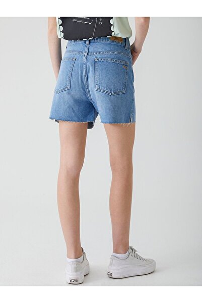 Ltb Deana Yüksek Bel Jean Şort