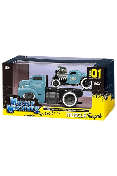 Maisto Muscle Machines Taşıyıcı Ve Araç Set 1/64 01 59048