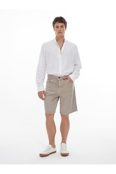 Ltb Wendell Relaxed Fit Ψηλόμεση Τζιν Βερμούδα