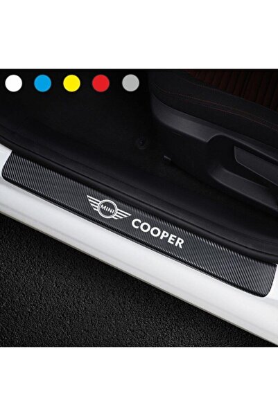 FARKSHP خاص لملحقات ميني كوبر المتوافقة الجديدة عتبة باب السيارة ملصق جديد مخ...