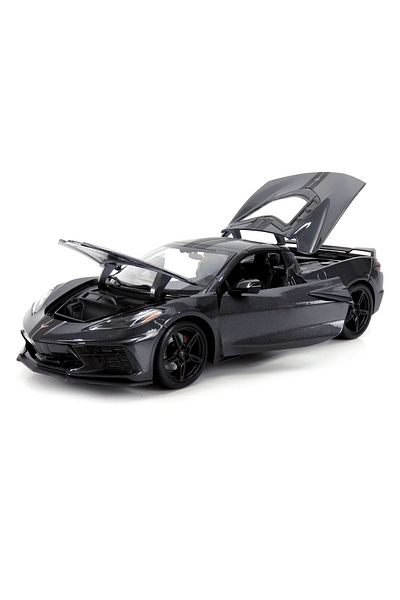 Maisto 1/18 2020 Chevrolet Corvette Stingray Model Car - Gray
