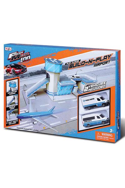 Maisto 12529 Model Build and Play Airport Game Set