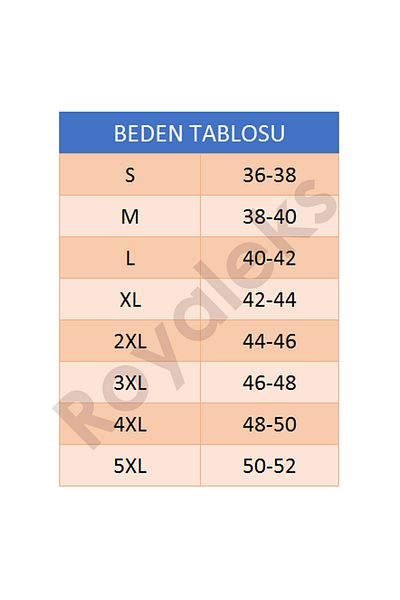 Ethab Ticaret Plus Size Royaleks Leggings - Elastic Waist and Leg - Wrap Fabric - R14