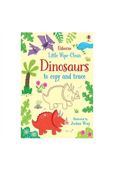 Usborne Пиши и изтривай - Малки изтриваеми динозаври за копиране и преследване