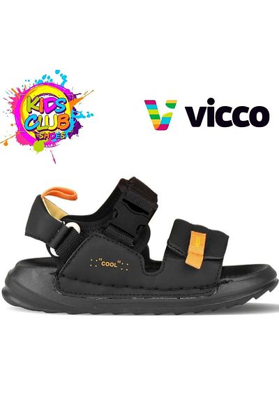Vicco Dětské ortopedické sandály Rave černé