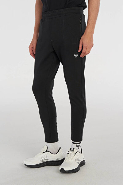 hummel Μαύρο και άσπρο ανδρικό παντελόνι - 931972-2001 Hmldomino Pants