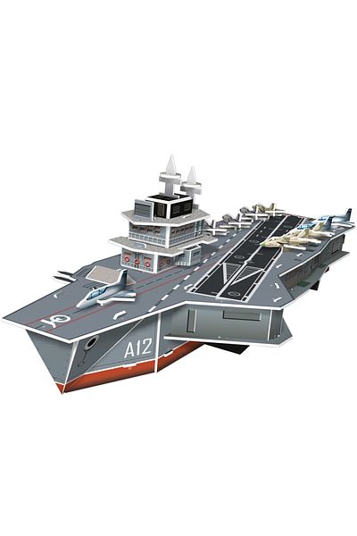 Cubic Fun 3d 60 Piece Puzzle Charles De Gaulle Aircraft Carrier