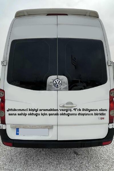 pınaxar Automotive Glass Writing Words Commercial-Service-Mini Bus-Panel Van ...