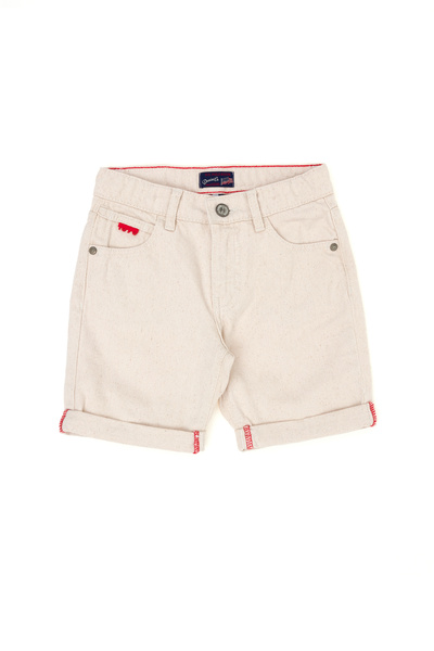 U.S. Polo Assn. Erkek Çocuk Bej Jean Şort 50264433-VR011