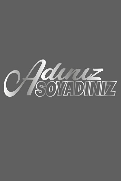 Generic Brand ملصق جديد مخصص باسم شخصي اختياري مقاس 40*15 سم
