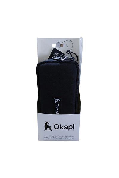 Okapi Μαύρη θήκη για στυλό τριών ματιών - Okp-101/s