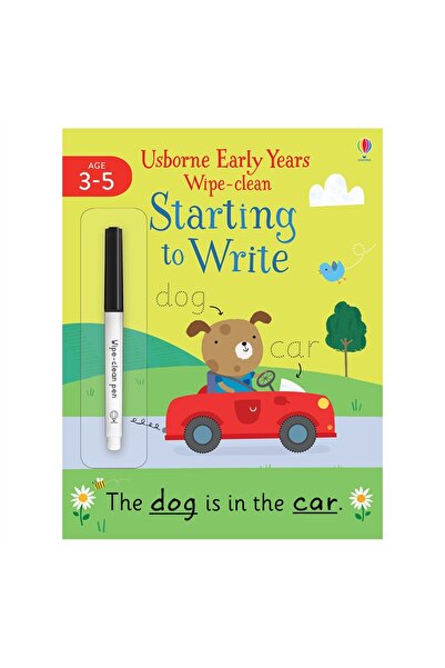 Usborne Παιδικό βιβλίο - Πρώιμη ηλικιακή ανάπτυξη - Βιβλίο που καθαρίζεται με...
