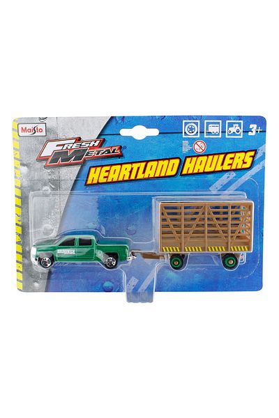 Maisto Fresh Metal Truck and Trailer Set Model 3