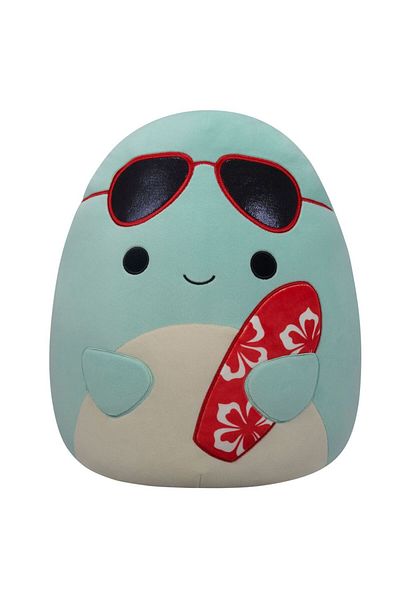 Squishmallows Squishmallow Perry Teal Dolphin with Sunglasses And Surfboard 7.5 Inches