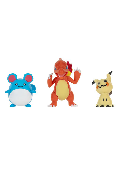 Pokemon Battle 3'lü Figür Seti PKW3046