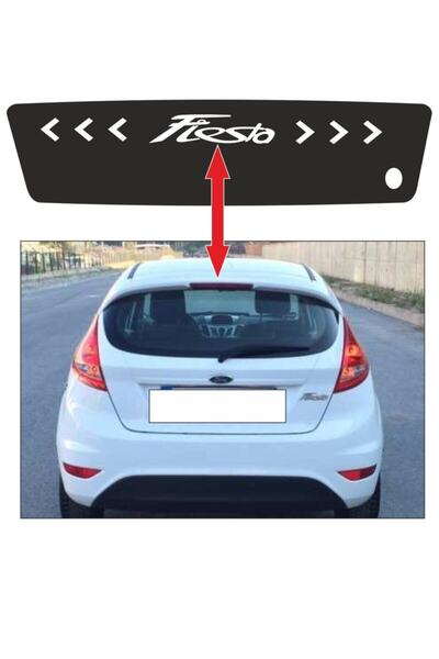 Beta Moda Hub Ford Fiesta İçin Uyumlu Aksesuar Stop Sticker